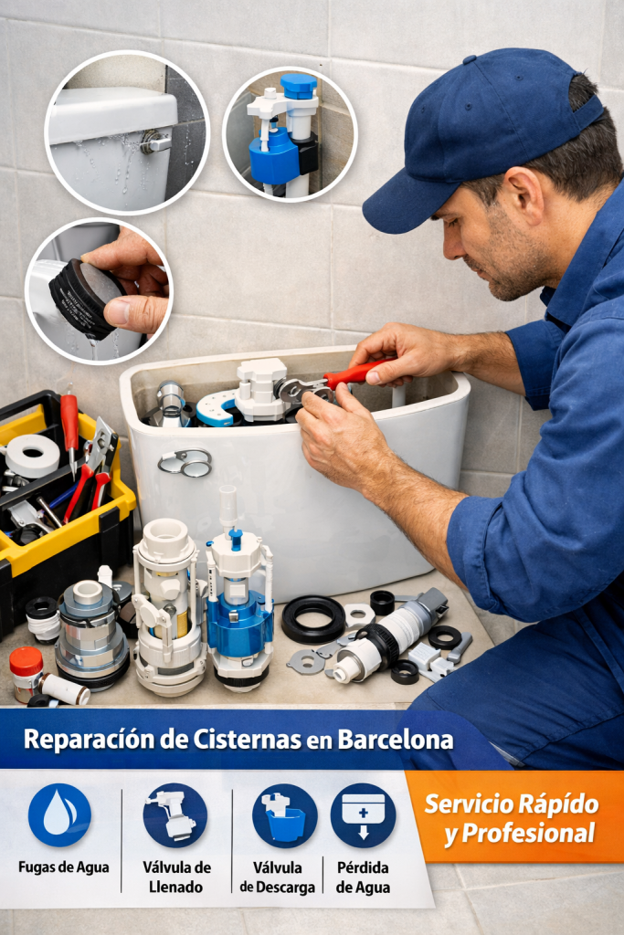 reparación cisternas barcelona