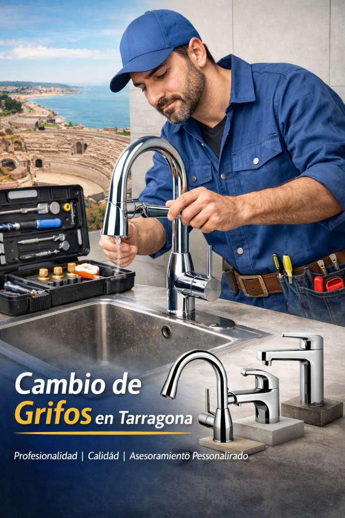 cambio de grifos en tarragona