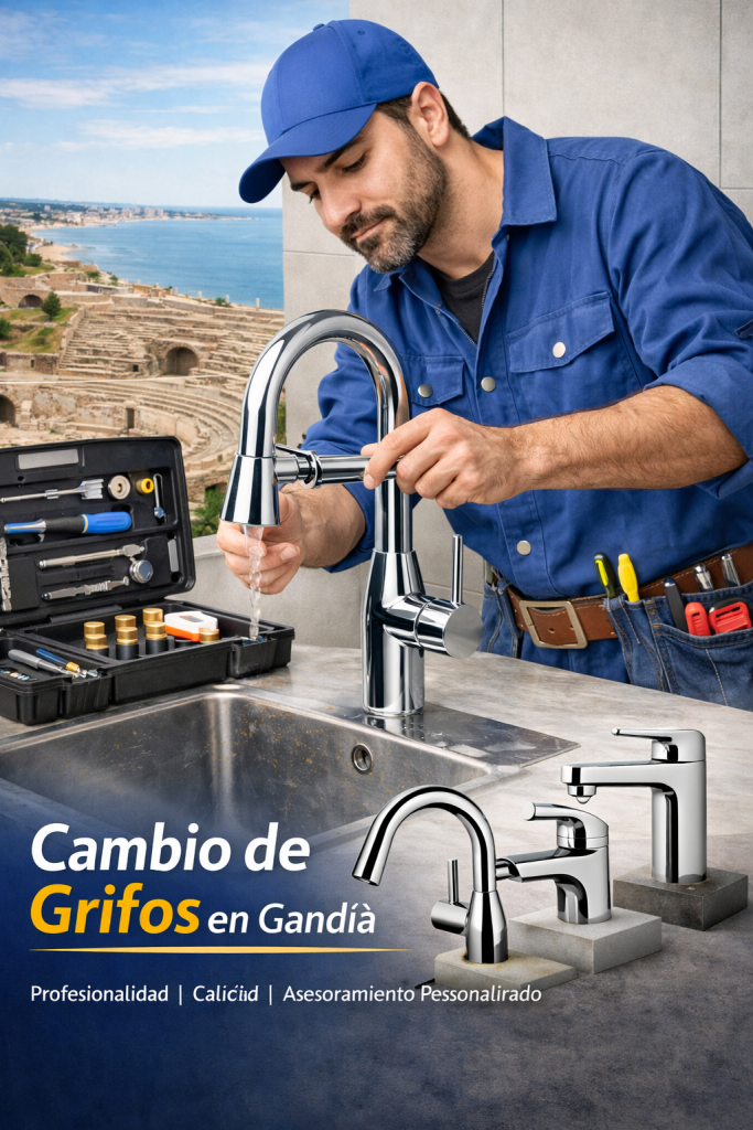 cambio de grifos en gandía